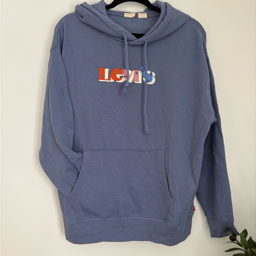 Levi’s Blue Graphic Hoodie
